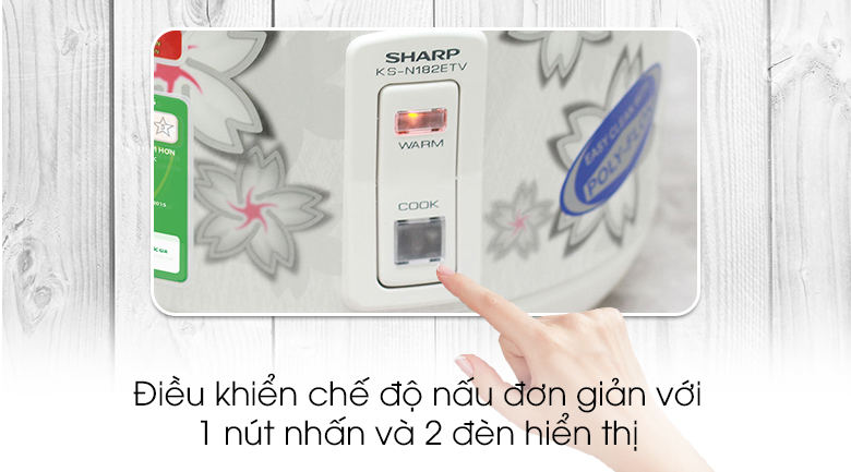 Điều khiển cơ Sharp KS-N182ETV SW
