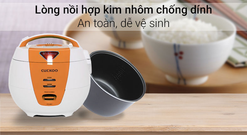 Lòng nồi chống dính Cuckoo CR-0661 cam 