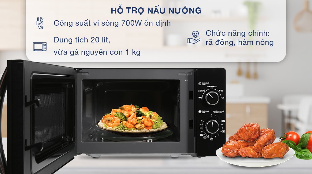• Đĩa xoay lò vi sóng Toshiba MWP-MM20P(BK)