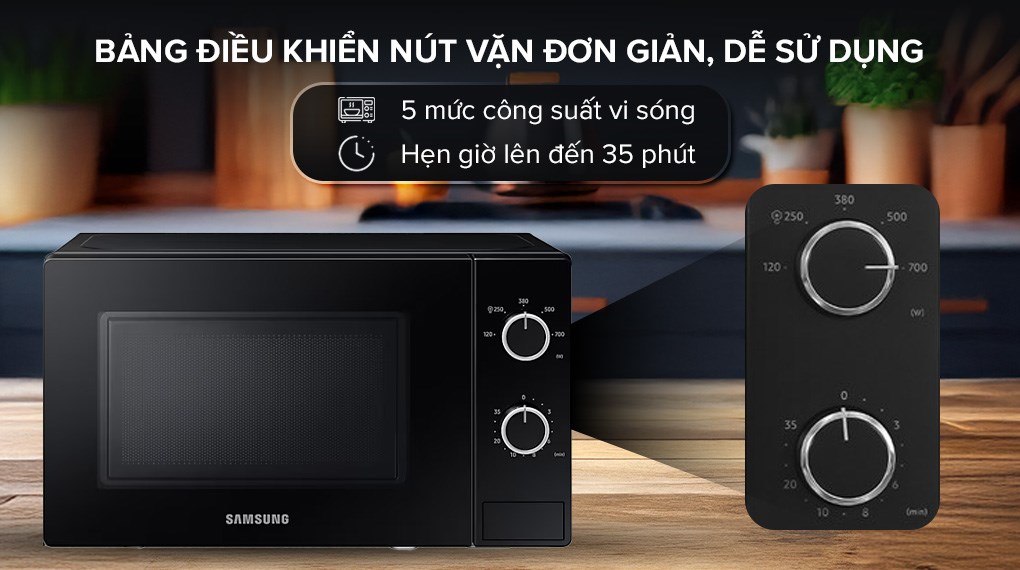 Samsung MS20A3010AL/SV Dual Dial