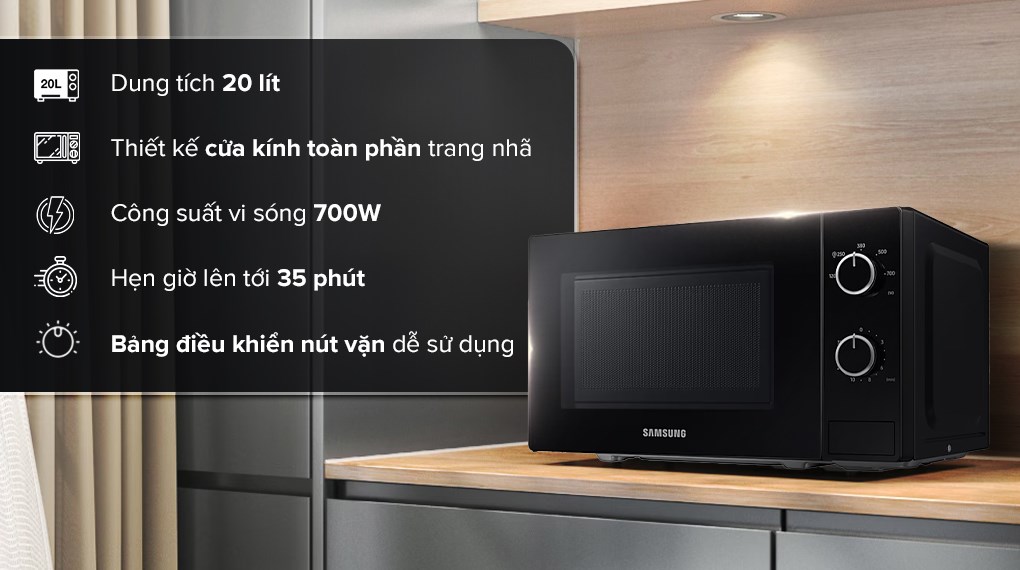 Lò vi sóng Samsung MS20A3010AL/SV
