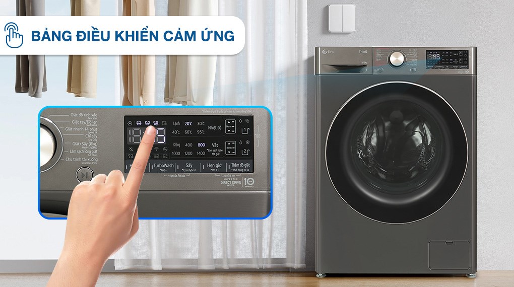 Máy giặt sấy LG ThinQ WiFi